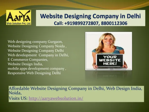 Web Designing Company Gurgaon, Noida,Delhi, Web Development Company in Delhi
