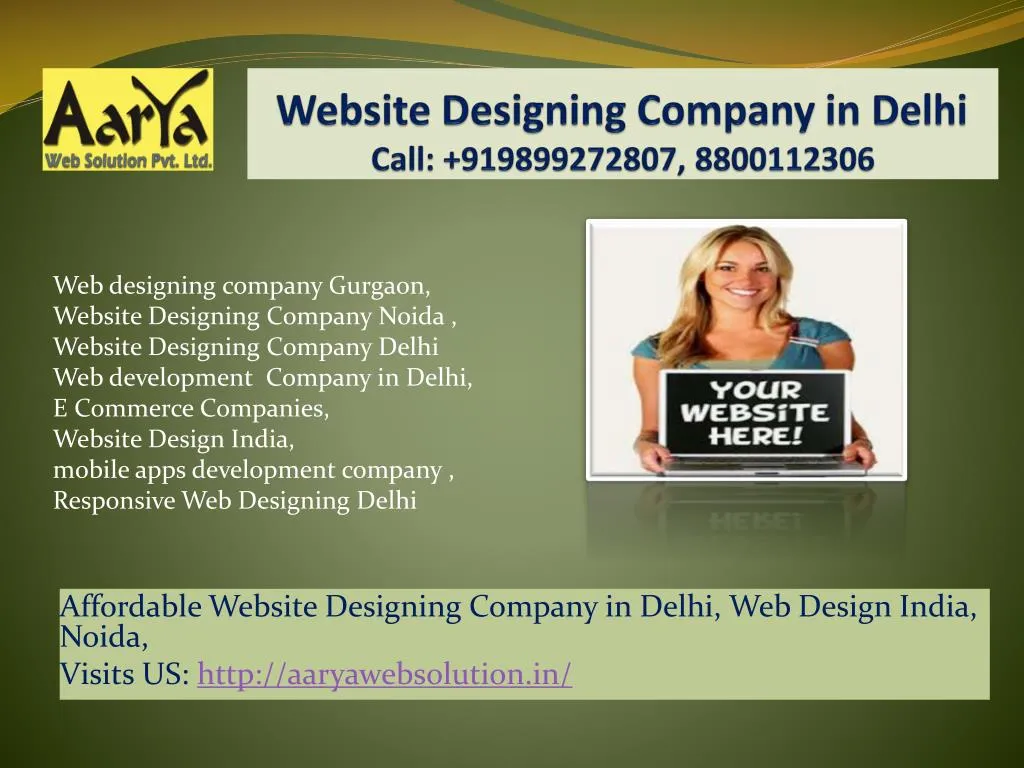 website designing company in delhi call 919899272807 8800112306