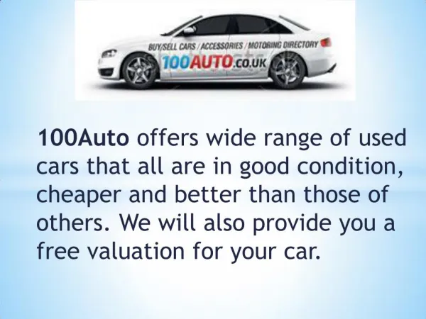 Sell Your Used Car Online