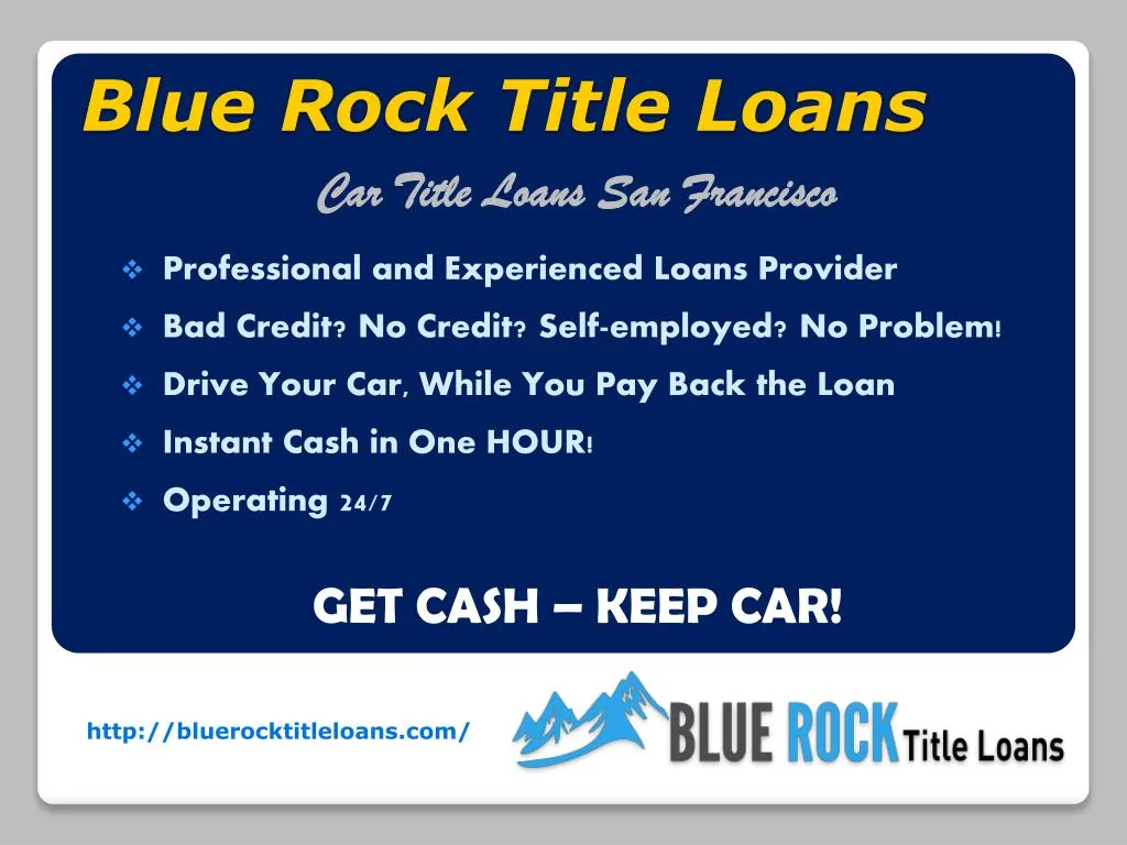 blue rock title loans