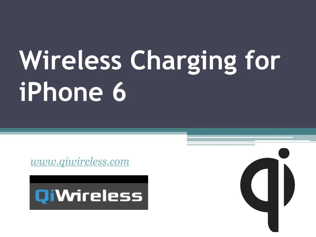 wireless charging for iphone 6