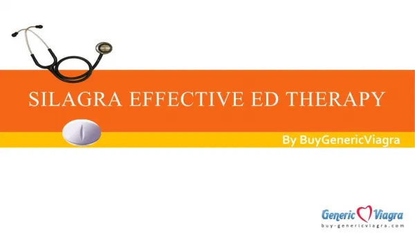 Silagra Effective ED Therapy
