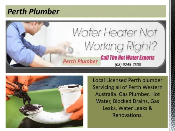 Perth Plumber