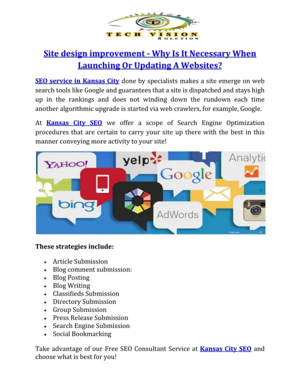 Site design improvement - Why Is It Necessary When Launching Or Updating A Websites?