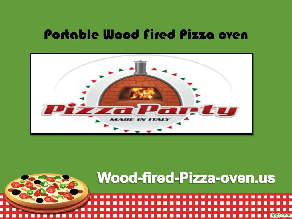 portable wood fired pizza oven