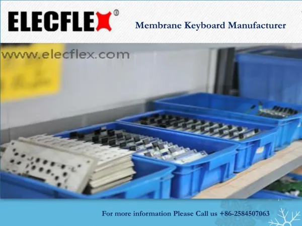 Membrane keyboard manufacturer