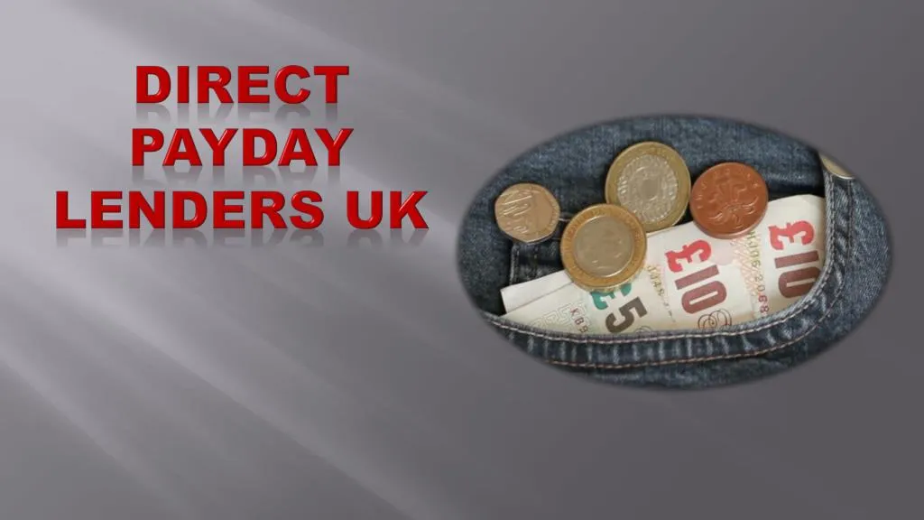 direct payday lenders uk