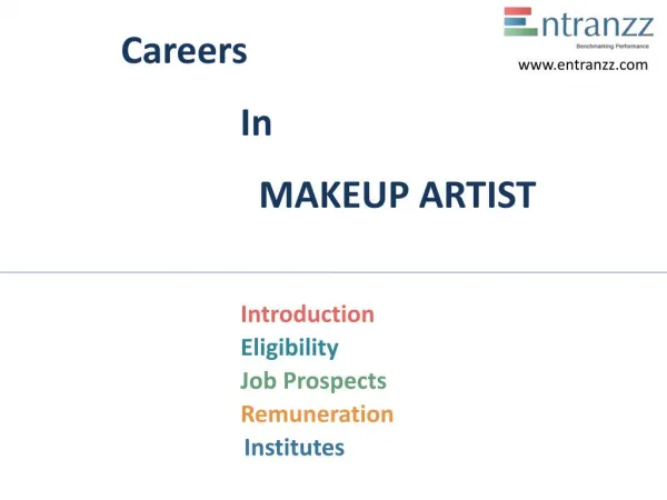 Careers In MAKEUP ARTIST