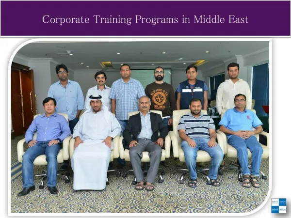 Corporate Training Programs in Middle East