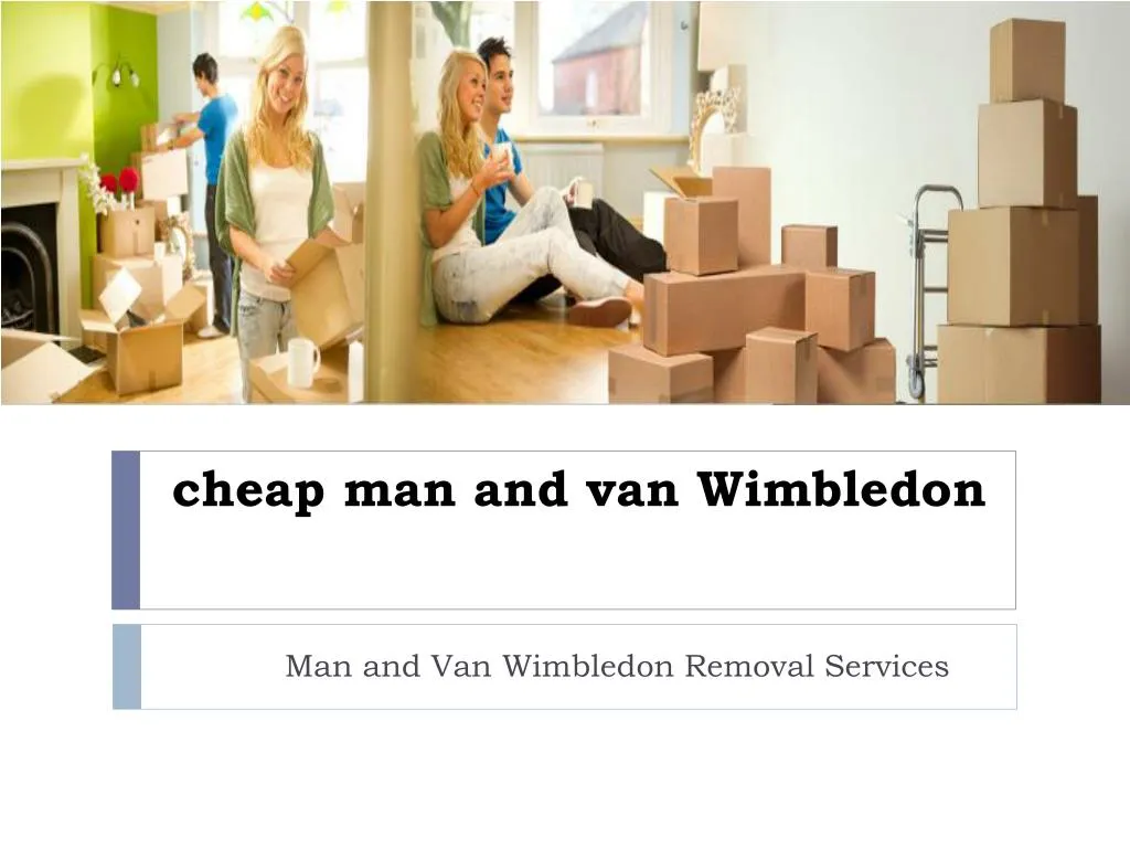 cheap man and van wimbledon