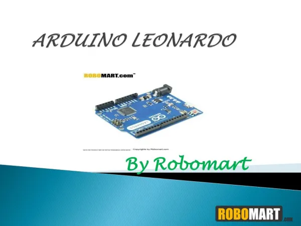 Arduino Leonardo India - Robomart