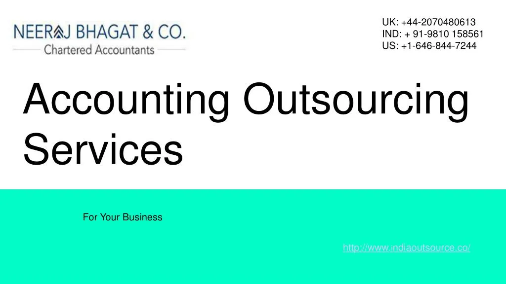 accounting outsourcing services