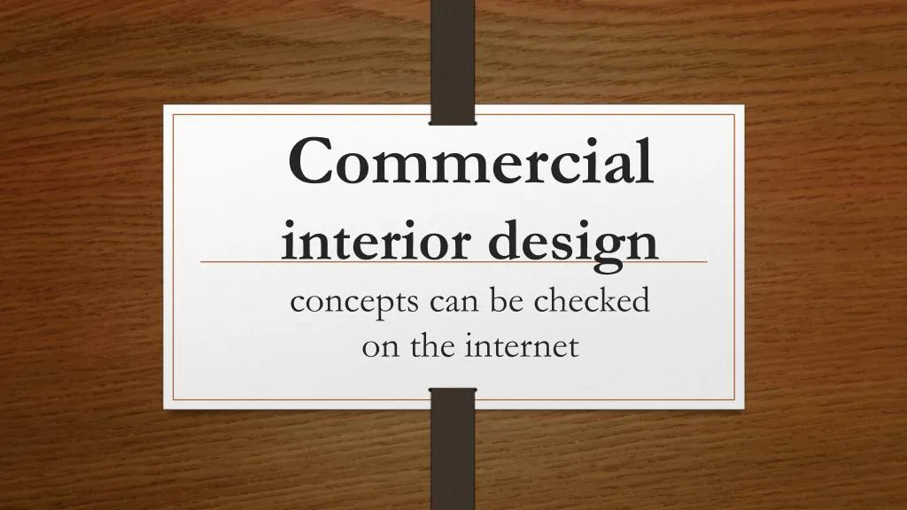 commercial interior design concepts can be checked on the internet