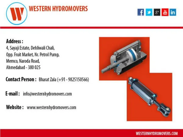 Hydraulic Cylinder Manufacturers, Manufacturer of Hydraulic Cylinder