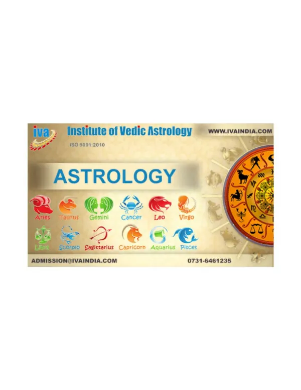 Institute of Vedic Astrology, Indore