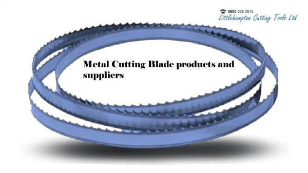 Metal Cutting Blade products and suppliers