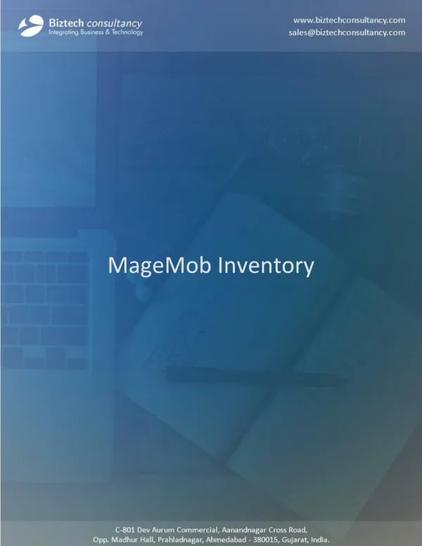 MageMob Inventory System | Magento Purchasing Manager Android & iOS Application