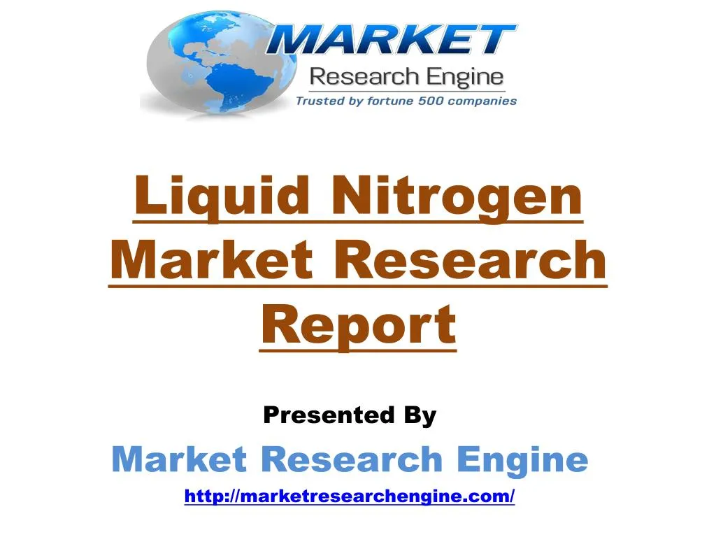 liquid nitrogen market research report