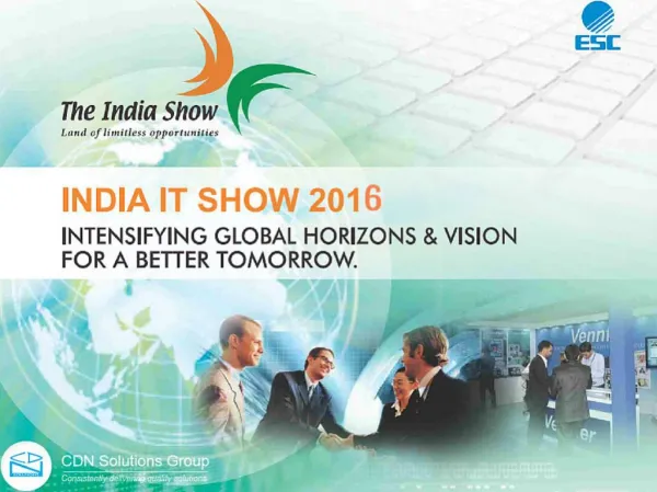 IndiaSoft 2016 - Meet CDN Software Solutions
