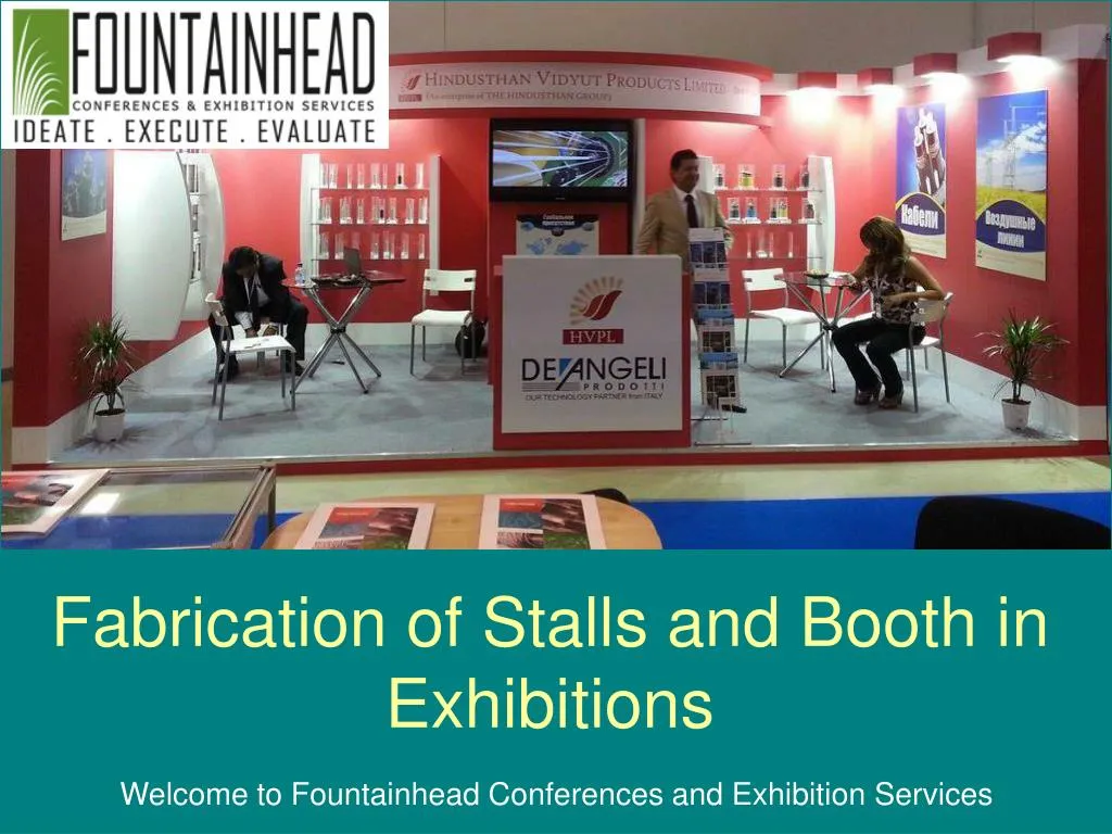 fabrication of stalls and booth in exhibitions