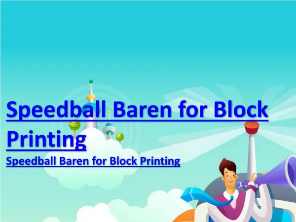 Speedball Baren for Block Printing