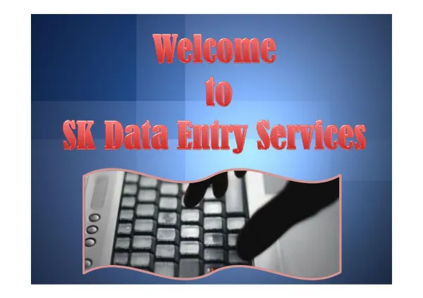 Best Online data entry services