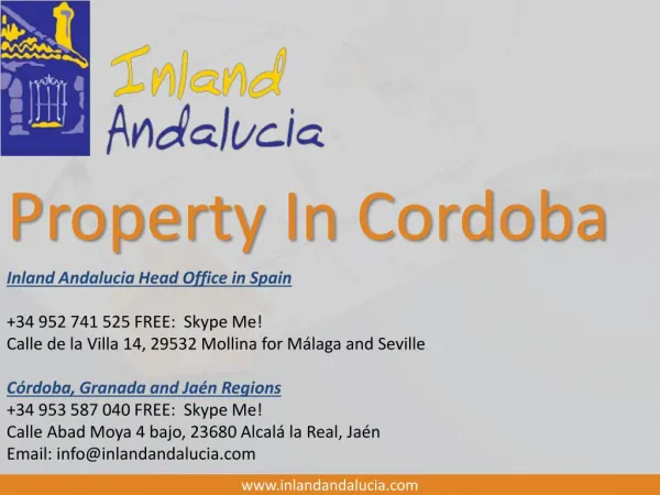 Property In Cordoba