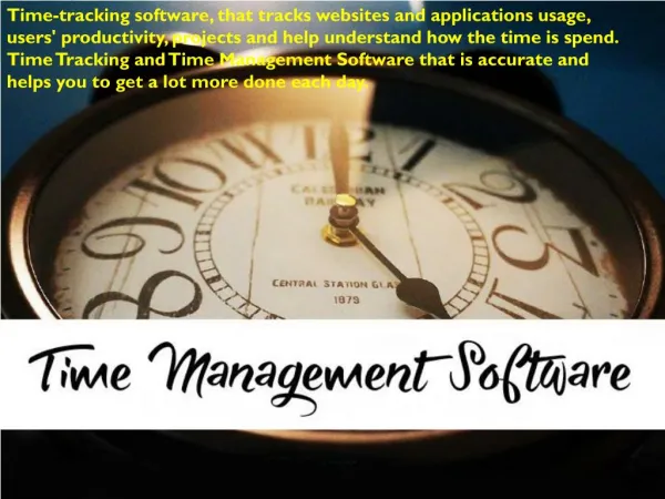 Best Time Management Software