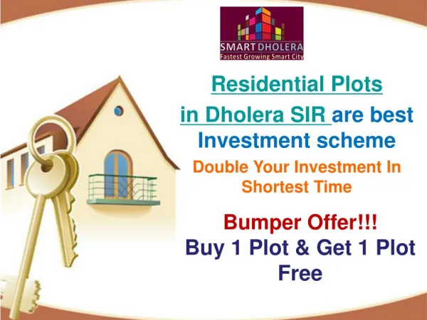 Residential Projects In Dholera SIR