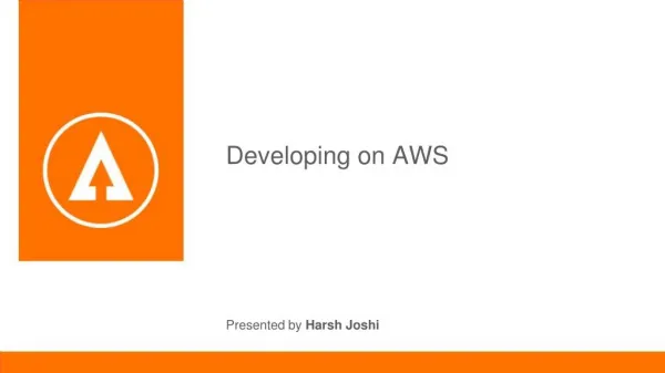 Developing on Amazon Web Services