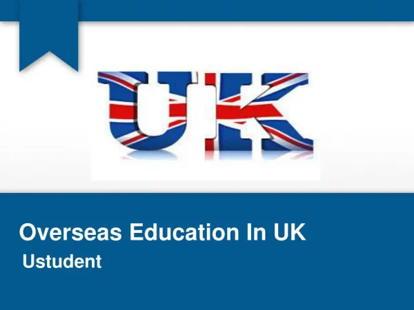 Study Abroad IN UK – Ustudent