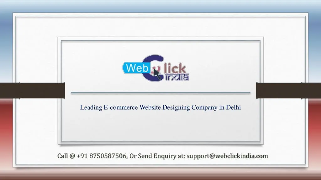leading e commerce website designing company in delhi