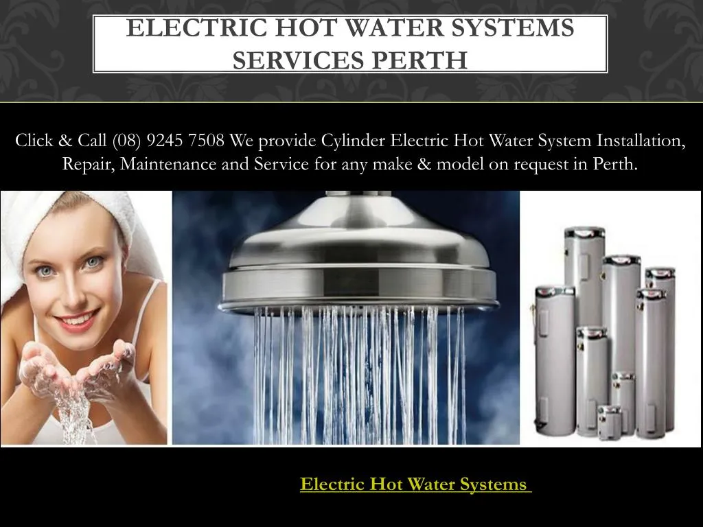 electric hot water systems services perth