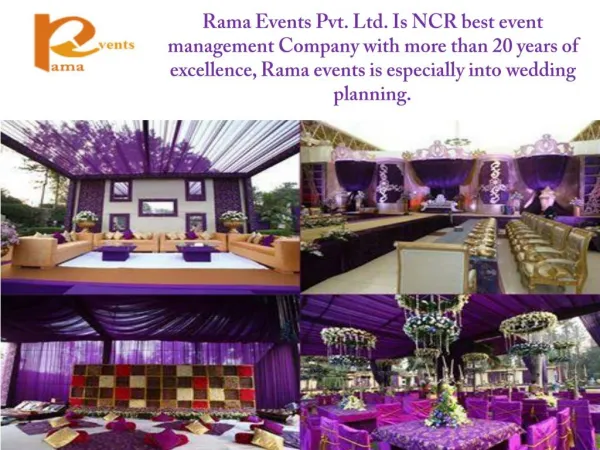 Wedding Planners in Delhi to Create the Party of Your Dreams