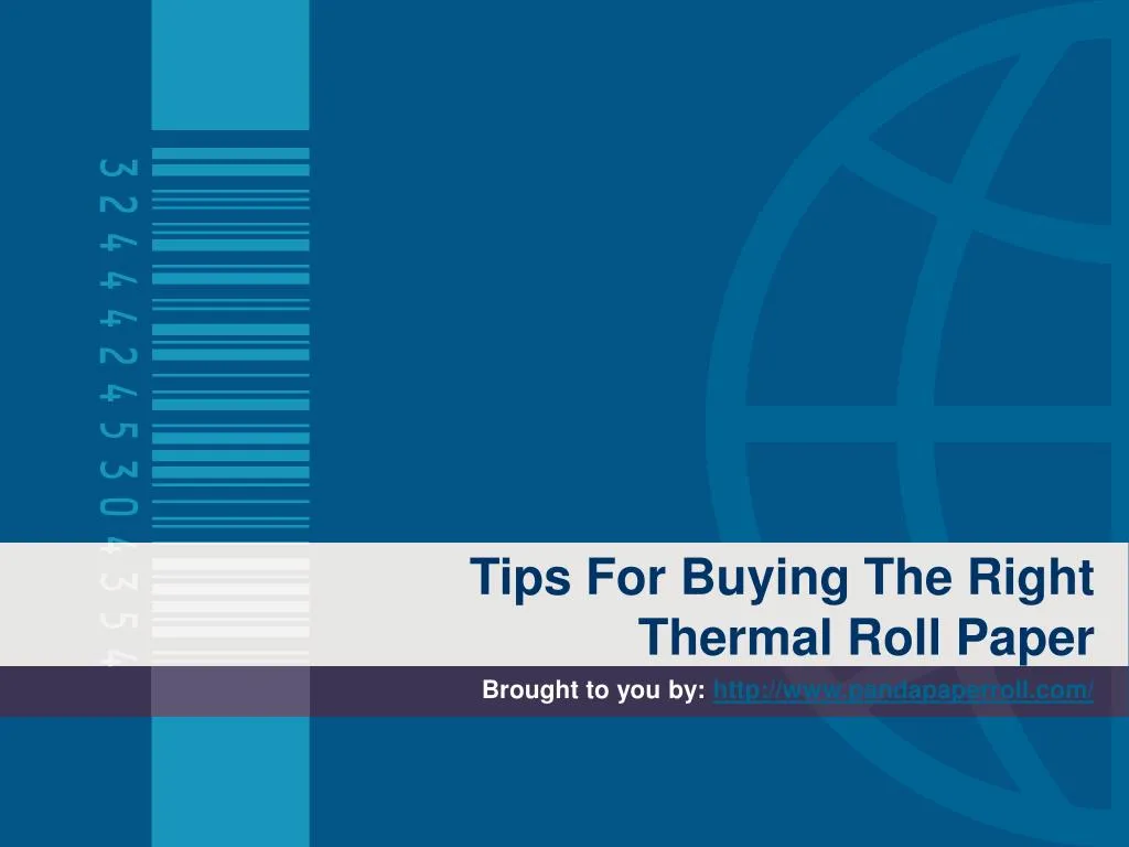 tips for buying the right thermal roll paper