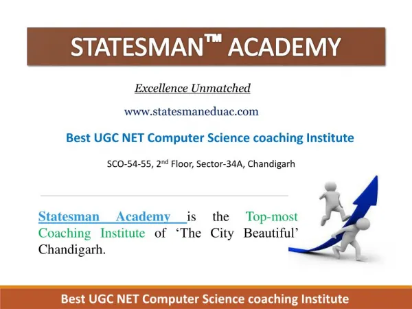 Ugc Net Computer Science Coaching In Chandigarh