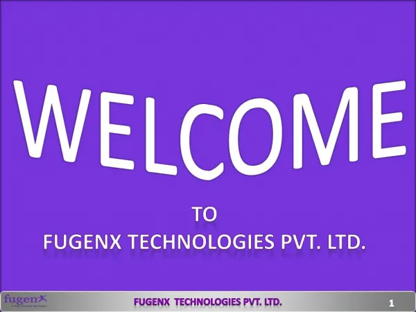 FuGenX Technologies Pvt. Ltd. - Mobile Apps & Game Development Company