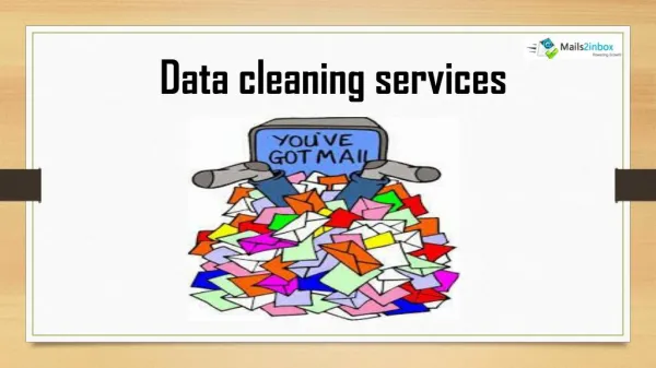 Data cleaning services