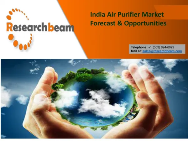 India Air Purifier Market Overview, Forecast and Opportunities– Research Beam