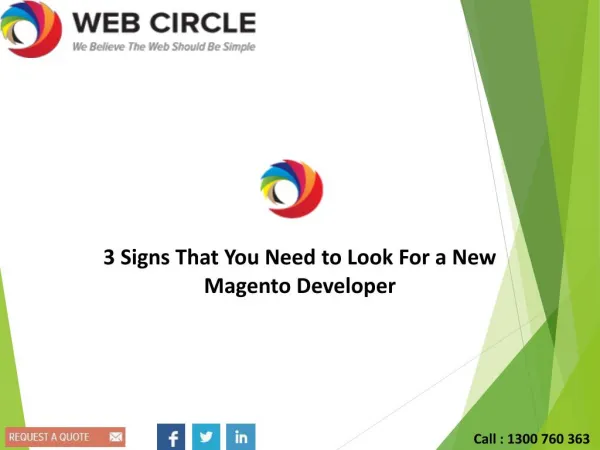 3 Signs That You Need to Look For a New Magento Developer