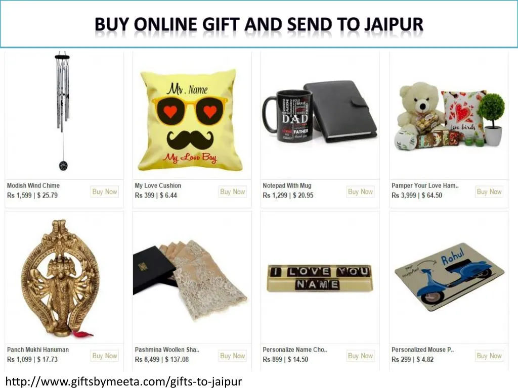 buy online gift and send to jaipur