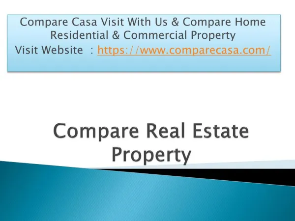 Compare Real Estate Property Delhi - Compare Casa