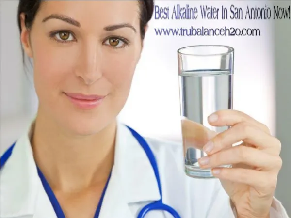 Best Alkaline Water In San Antonio Now!