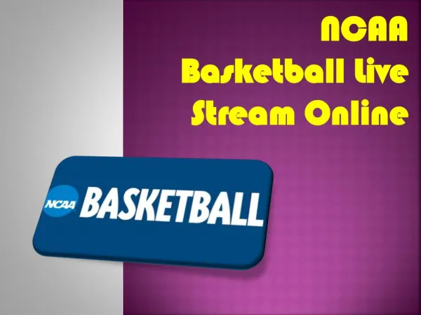 NCAA Basketball Live Stream Online