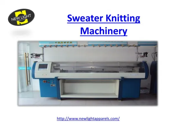 Sweater Knitting Machinery