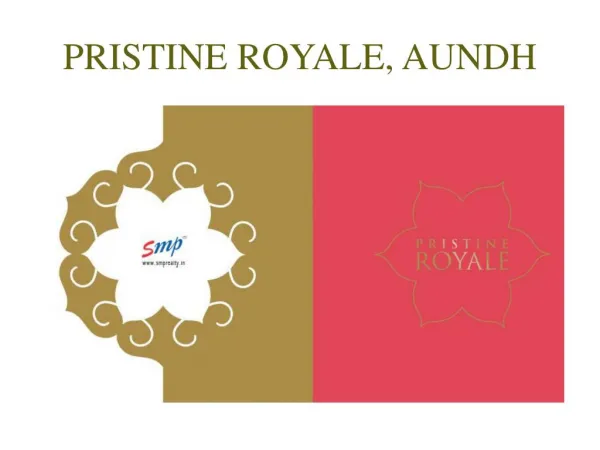 3,4 & 5 BHK Luxurious Apartments in Aundh, Pune - Pristine Royale