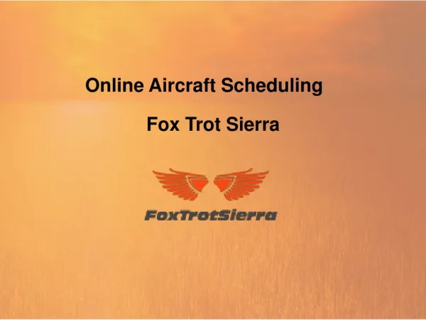 Online Aircraft Scheduling