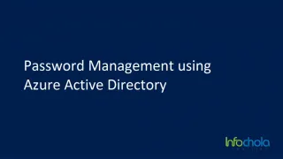 Password Management in Azure AD -microsoft azure in singapore - slide 1