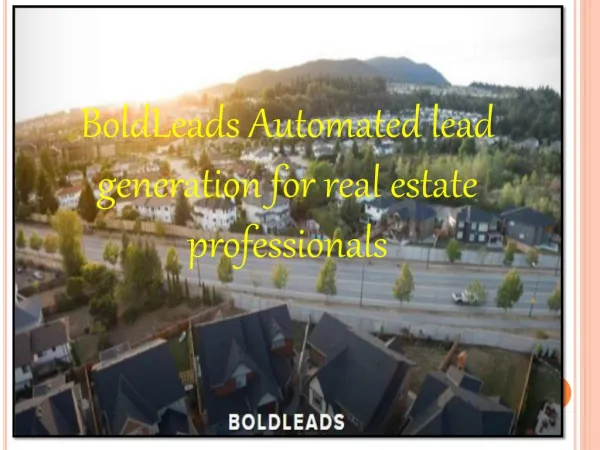 BoldLeads Review - Awesome Results Awesome Seller Lead System
