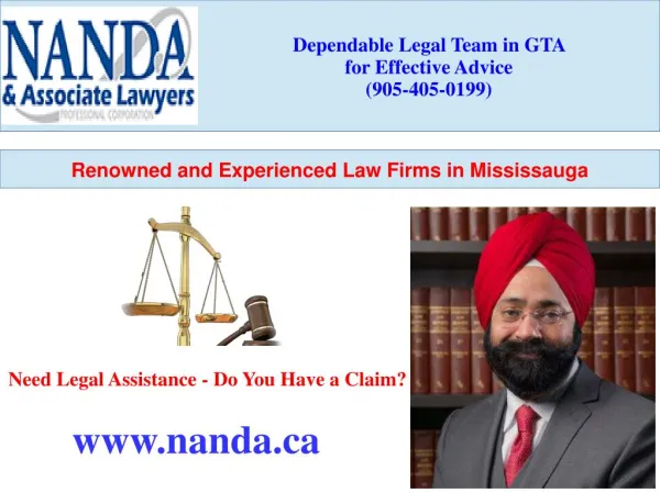 Renowned and Experienced Law Firms in Mississauga